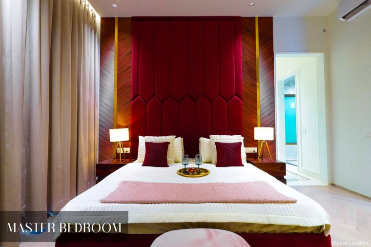 Bedroom, shapoorji-pallonji-kingstown 3 Bedroom 1500 Sq.Ft. Apartment In Hadapsar Pune 10007155