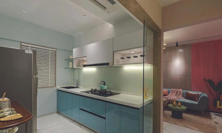 Kitchen, ameya-chs-parel 3 Bedroom 1490 Sq.Ft. Apartment In Parel Mumbai 10007628