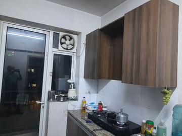 Kitchen in 3 BHK Apartment at Microtek Greenburg, Sector 86 – for Rent