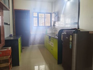 Kitchen in 3 BHK Apartment at Shubh Nirvana, Viman Nagar – for Rent