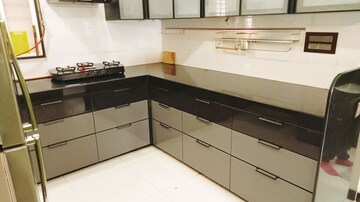 Kitchen in 2 BHK Apartment at Amanora Elivate Tower, Hadapsar – for Rent