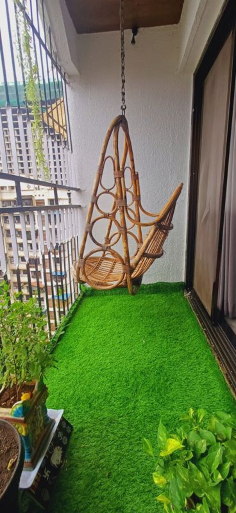 Balcony, kalwa 2 Bedroom 650 Sq.Ft. Apartment In Kalwa Thane 10007796