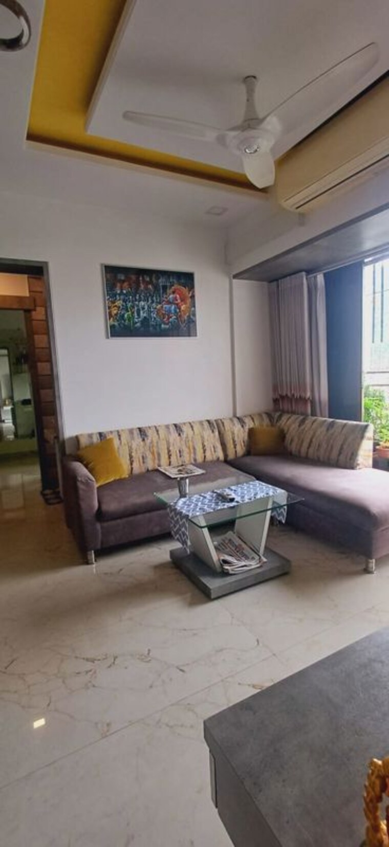 Living Room, kalwa 2 Bedroom 650 Sq.Ft. Apartment In Kalwa Thane 10007796