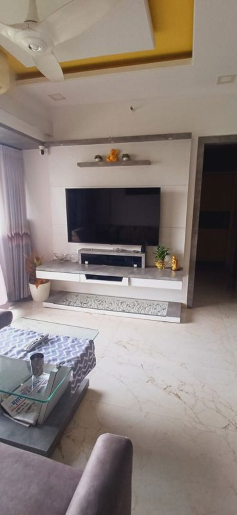 Living Room, kalwa 2 Bedroom 650 Sq.Ft. Apartment In Kalwa Thane 10007796