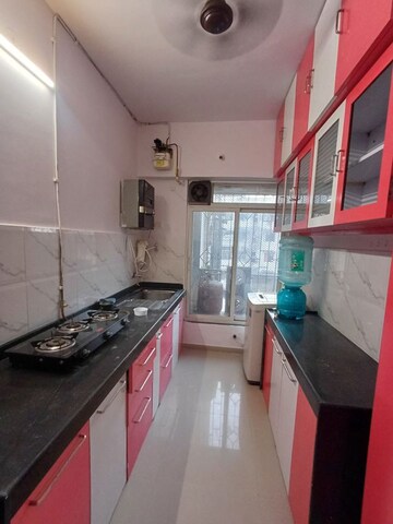 Kitchen in 2 BHK Apartment at K Raheja Heights, Malad East – for Rent