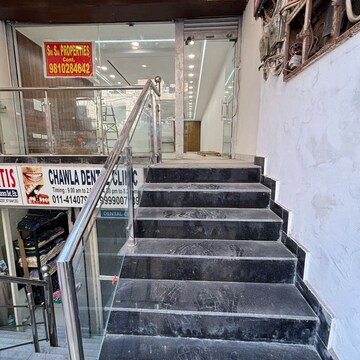 Staircase in  Showroom at Lajpat Nagar 4 – for Rent