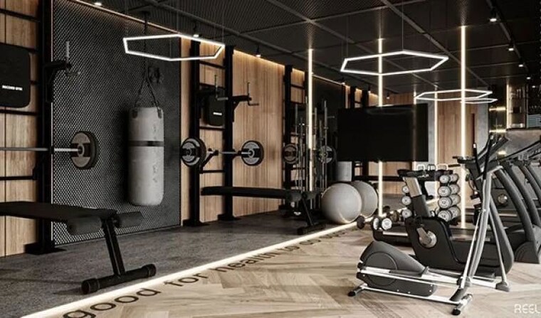 Gym, rustomjee-vista-bay 3 Bedroom 1060 Sq.Ft. Apartment In Parel Mumbai 10007925