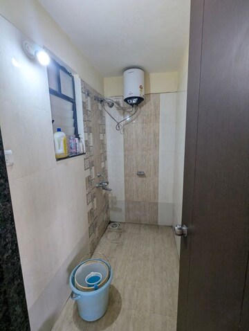 Bathroom in 1 BHK Apartment at GK Dwarka Sai, Rahatani – for Rent