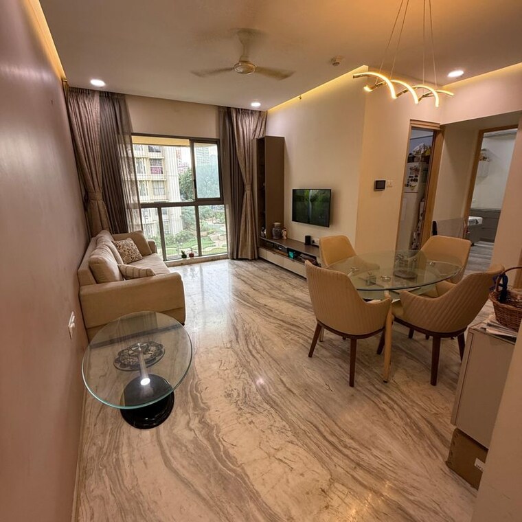 Living Room, sunteck-gilbird 2 Bedroom 599 Sq.Ft. Apartment In Andheri West Mumbai 10007977