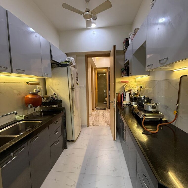 Kitchen, sunteck-gilbird 2 Bedroom 599 Sq.Ft. Apartment In Andheri West Mumbai 10007977