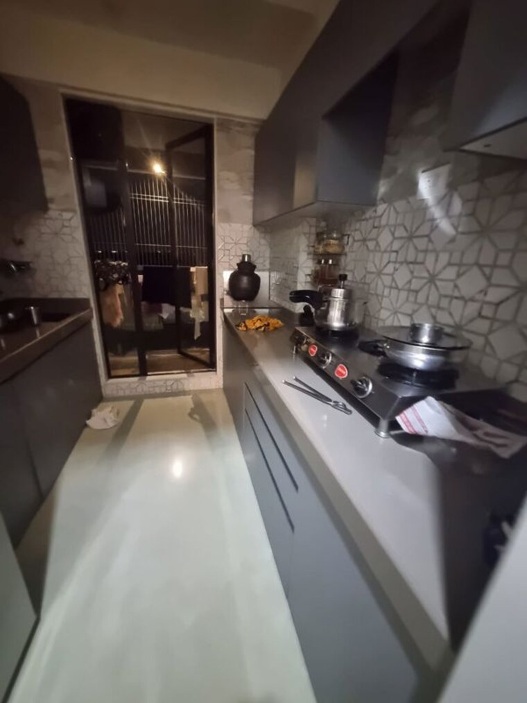 Kitchen, parsik nagar 1 Bedroom 475 Sq.Ft. Apartment In Parsik Nagar Thane 10007985