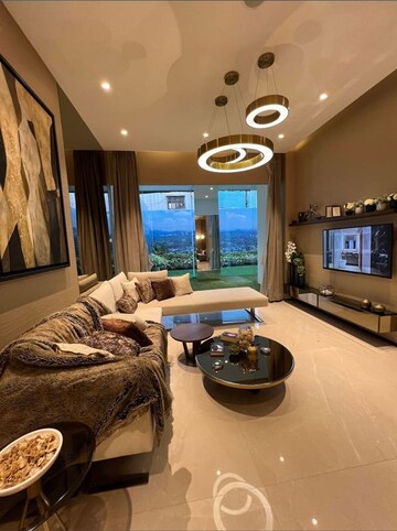 Living Room in 2 BHK Apartment at Sunteck City Avenue 4, Goregaon West – for Sale