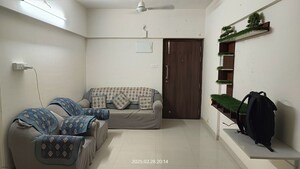 Living Room in 1 BHK Apartment at Gera Shrishti, Wagholi – for Rent