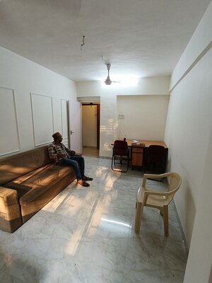 Living Room in 1 BHK Apartment at Manik Moti Varsova, Versova – for Rent