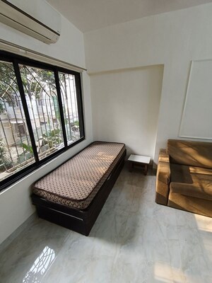 Living Room in 1 BHK Apartment at Manik Moti Varsova, Versova – for Rent