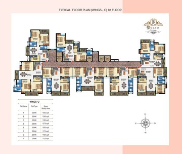 Master Plan in 3 BHK Apartment at Argora – for Sale