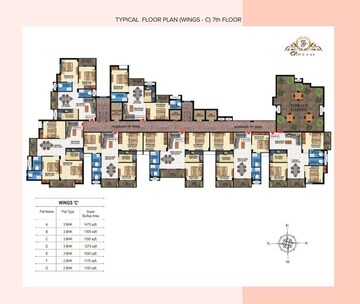 Master Plan in 3 BHK Apartment at Argora – for Sale