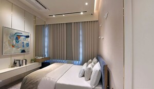 Bedroom in 3 BHK Apartment at Bhoomi Simana, Parel – for Sale