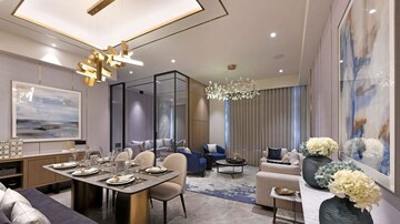 Living Room in 3 BHK Apartment at Bhoomi Simana, Parel – for Sale