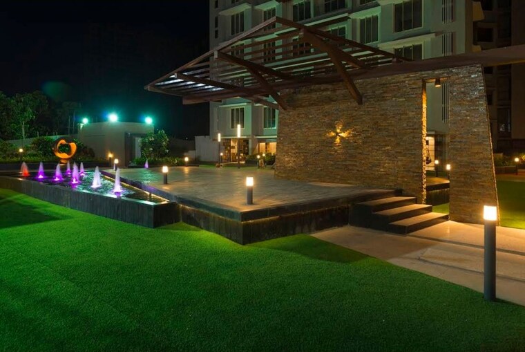 Garden, ekta-world-tripolis 3 Bedroom 1084 Sq.Ft. Apartment In Goregaon West Mumbai 10008338