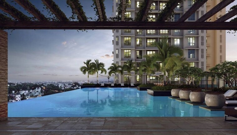 Swimming Pool, ekta-world-tripolis 3 Bedroom 1084 Sq.Ft. Apartment In Goregaon West Mumbai 10008338