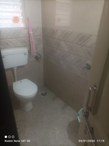 Bathroom in 1 RK Independent House at ABC Square, Pradhikaran – for Rent