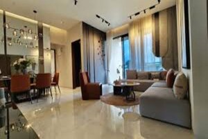 Living Room in 3 BHK Apartment at VTP Dolce Vita, Kharadi – for Sale