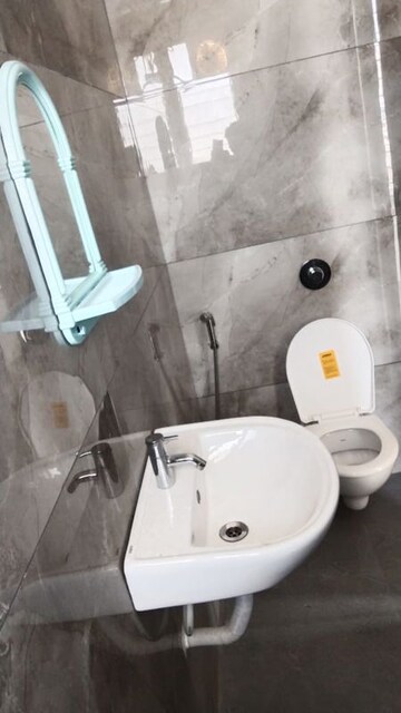 Bathroom in 2 BHK Apartment at MS Santiago Nest, Wakad – for Rent