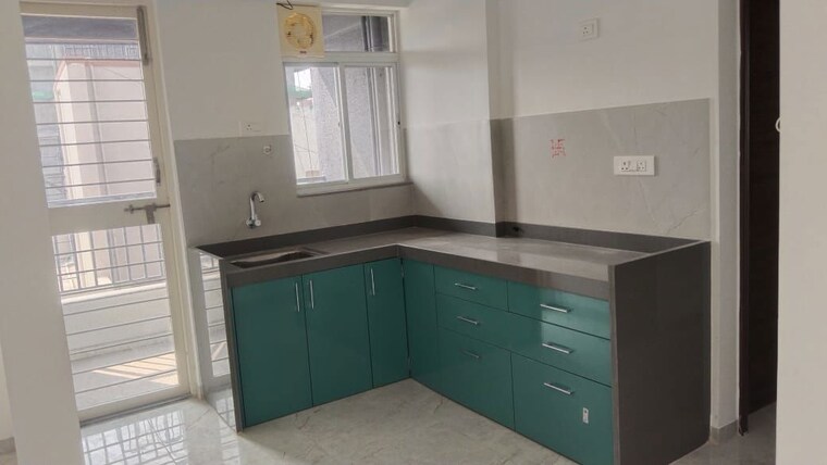 Kitchen, ms-santiago-nest 2 Bedroom 1000 Sq.Ft. Apartment In Wakad Pune 10008471