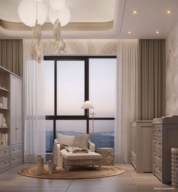 Kitchen in 3 BHK Apartment at Sobha Inizio, Parel – for Sale