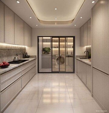 Building Lobby in 3 BHK Apartment at Sobha Inizio, Parel – for Sale