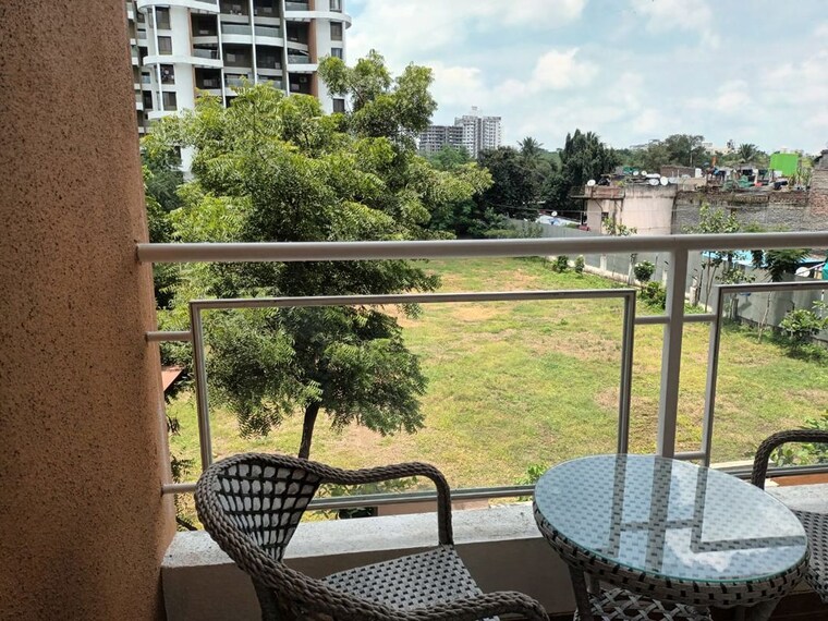 Balcony, kanifnath-archana-paradise 2 Bedroom 744 Sq.Ft. Apartment In Mohammadwadi Pune 10008380