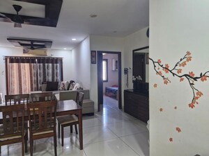 Living Room in 3 BHK Apartment at Aparna Cyber Commune, Nallagandla – for Rent