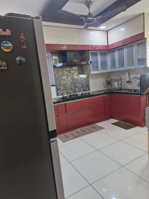 Kitchen in 3 BHK Apartment at Aparna Cyber Commune, Nallagandla – for Rent