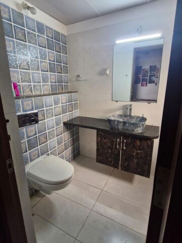 Bathroom in 3 BHK Apartment at Aparna Cyber Commune, Nallagandla – for Rent