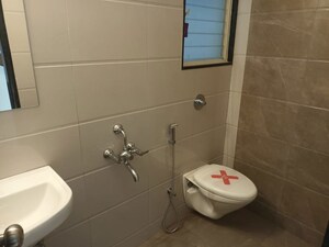 Bathroom in 3 BHK Apartment at Kanifnath Archana Paradise, Mohammadwadi – for Sale