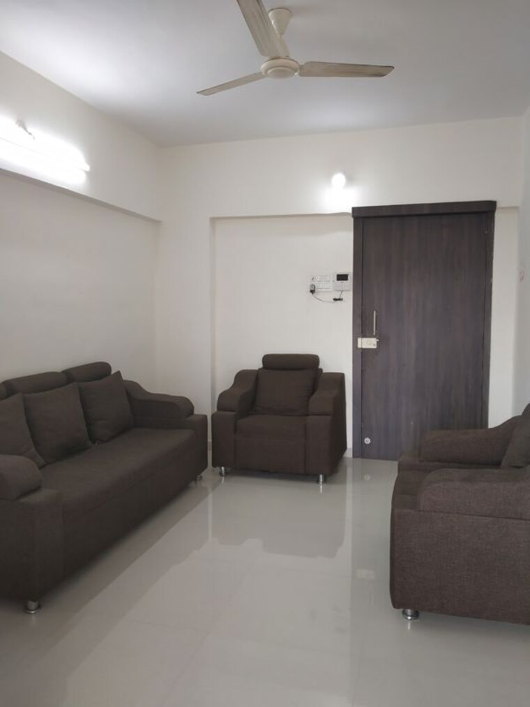 Living Room, kamal-the-wave 1 Bedroom 580 Sq.Ft. Apartment In Wakad Pune 10008546
