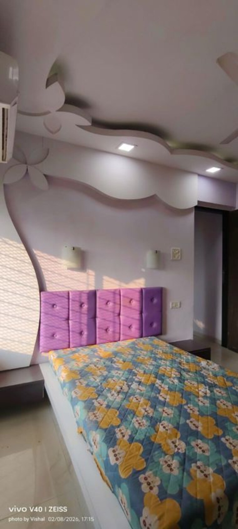 Bedroom, rosa-classique 1 Bedroom 425 Sq.Ft. Apartment In Kasarvadavali Thane 10008552