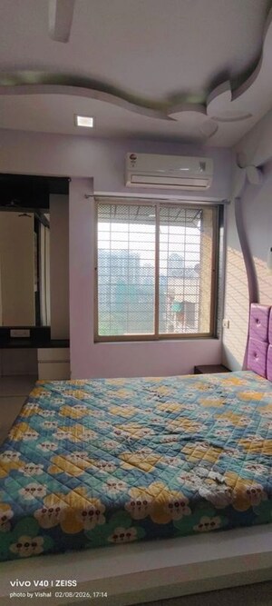 Bedroom in 1 BHK Apartment at Rosa Classique, Kasarvadavali – for Rent