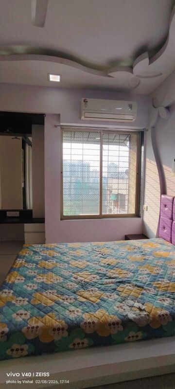 Bedroom in 1 BHK Apartment at Rosa Classique, Kasarvadavali – for Rent