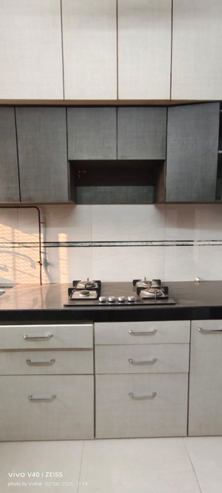 Kitchen, rosa-classique 1 Bedroom 425 Sq.Ft. Apartment In Kasarvadavali Thane 10008552