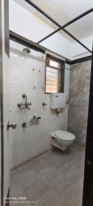 Bathroom in 1 BHK Apartment at Rosa Classique, Kasarvadavali – for Rent
