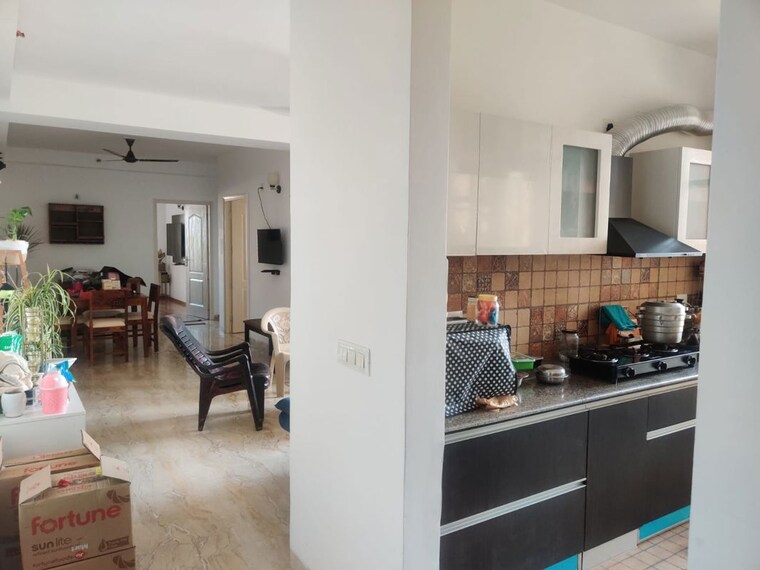 Kitchen, supertech-araville 3 Bedroom 1950 Sq.Ft. Apartment In Sector 79 Gurgaon 10008572