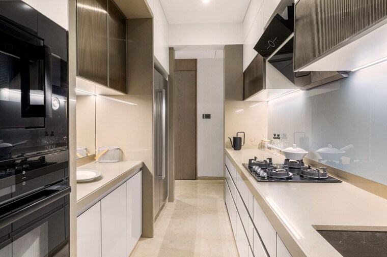 Kitchen, dosti-greenscape 3 Bedroom 1082 Sq.Ft. Apartment In Hadapsar Pune 10008593