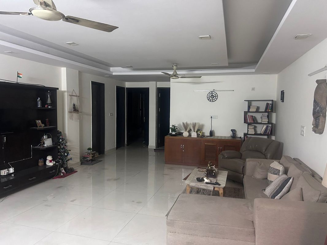 3 BHK + Pooja Room Apartment For Rent in Palm Residency Chhatarpur