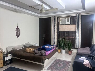 Living Room in 3 BHK Apartment at Palm Residency Chhatarpur, Chattarpur – for Rent