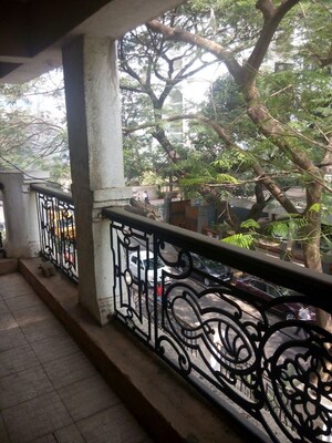 Balcony in 3 BHK Apartment at Supreme Ecstasy II, Khar West – for Rent