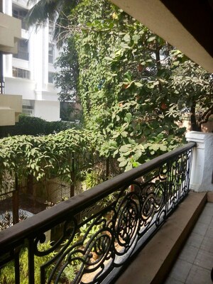 Balcony in 3 BHK Apartment at Supreme Ecstasy II, Khar West – for Rent