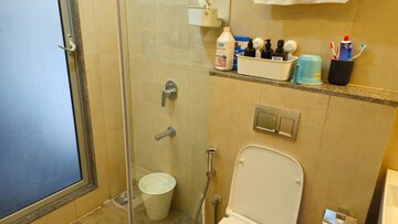 Bathroom in 2 BHK Apartment at Shapoorji Pallonji Astron, Kandivali East – for Rent