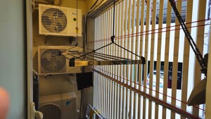 Balcony in 2 BHK Apartment at Shapoorji Pallonji Astron, Kandivali East – for Rent